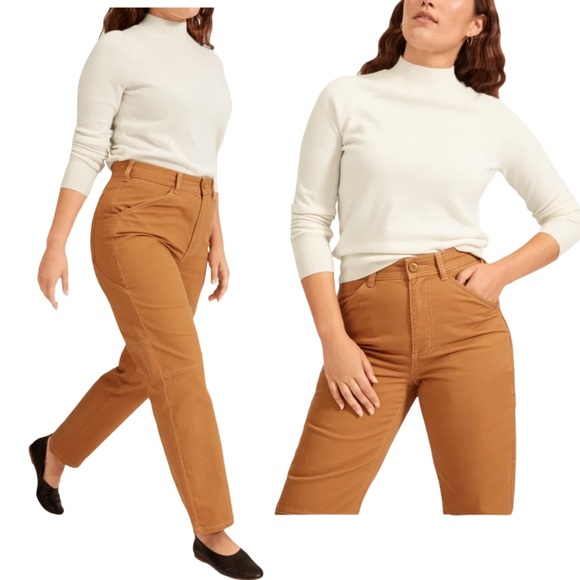 NWT Everlane The Cashmere Raglan Mock Neck Sweater - Picture 2 of 10